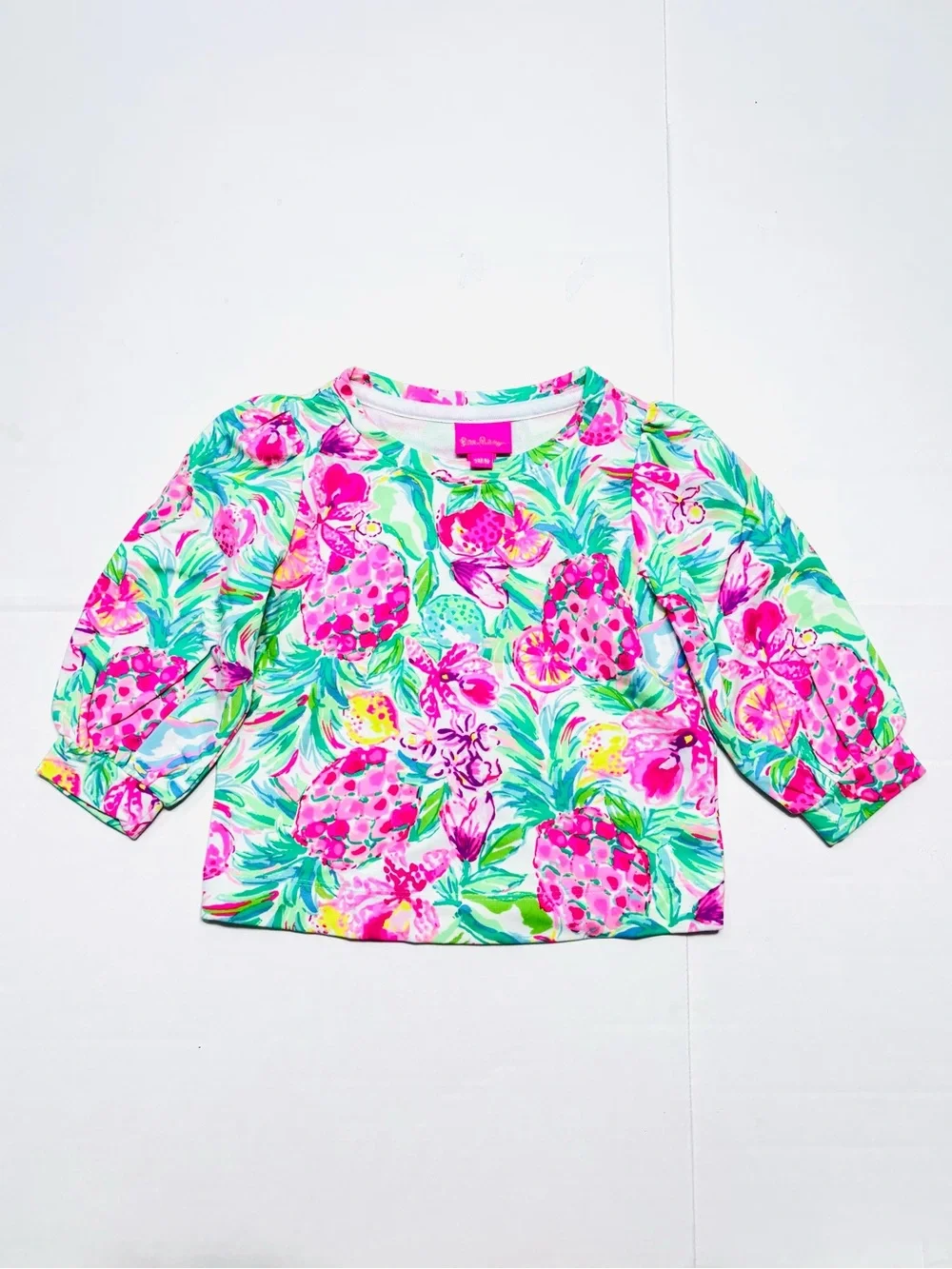NEW Lilly Pulitzer Girls Midea Top & Shorts Set in Resort White Pear Necessities